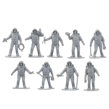 Astronaut & Space Toy Action Figure Playset- 60pc Set Includes Astronauts, Rockets, Spaceship Shuttle, Satellites & More- Great