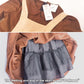 Aimeiar Pioneer Girl Costume Colonial Prairie Dress With Scarf, Dress, Apron Coffee