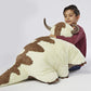 Pillow Pets Jumboz Appa Plush Toy, 30" White Stuffed Animal, Nickelodeon Avatar: The Last Airbender, Model 01402615H