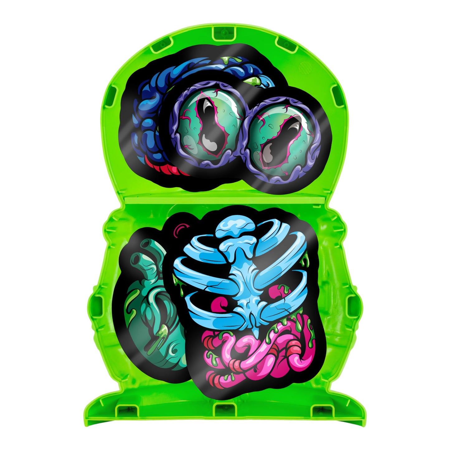 Treasure X Mega Alien Dissection Toy - 12" Tall Alien with 35 Surprises, Multicolor, Model 41773