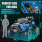 Hikole 24 Volt Ride on Car - 2 Seater Kids Electric Car with Wide Seat, Remote Control, Music, 2x200W Motors, LED Lights, Batter