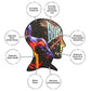 Aquarius David Bowie Let'S Dance Record Disc Puzzle (450 Piece Jigsaw Puzzle) - Officially Licensed David Bowie Merchandise & Co