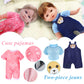 Alive Girl Doll Clothes - 12 Inch Doll Clothes, 6 Different Dress Set Includes 4 Baby Doll Dress & 2 Dolls Jumpsuit, Princess Co