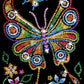 Sequin Art Red, Butterfly, Sparkling Arts and Crafts Picture Kit; Creative Crafts for Adults and Kids