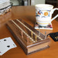 We Games Easy-Grip Metal Cribbage Board Pegs And Velvet Pouch - Set Of 12 Pins (3 Brass, 3 Chrome, 3 Black, 3 Copper)