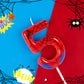 PHD CAKE 2.76 Inch Number 5 Spider Birthday Candles, Spider Cartoon Themed Number Candles, Cake Number Candles, Party Celebratio