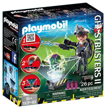 Playmobil 9348 Ghostbusters Ii Raymond Stantz Playmogram 3D Figure