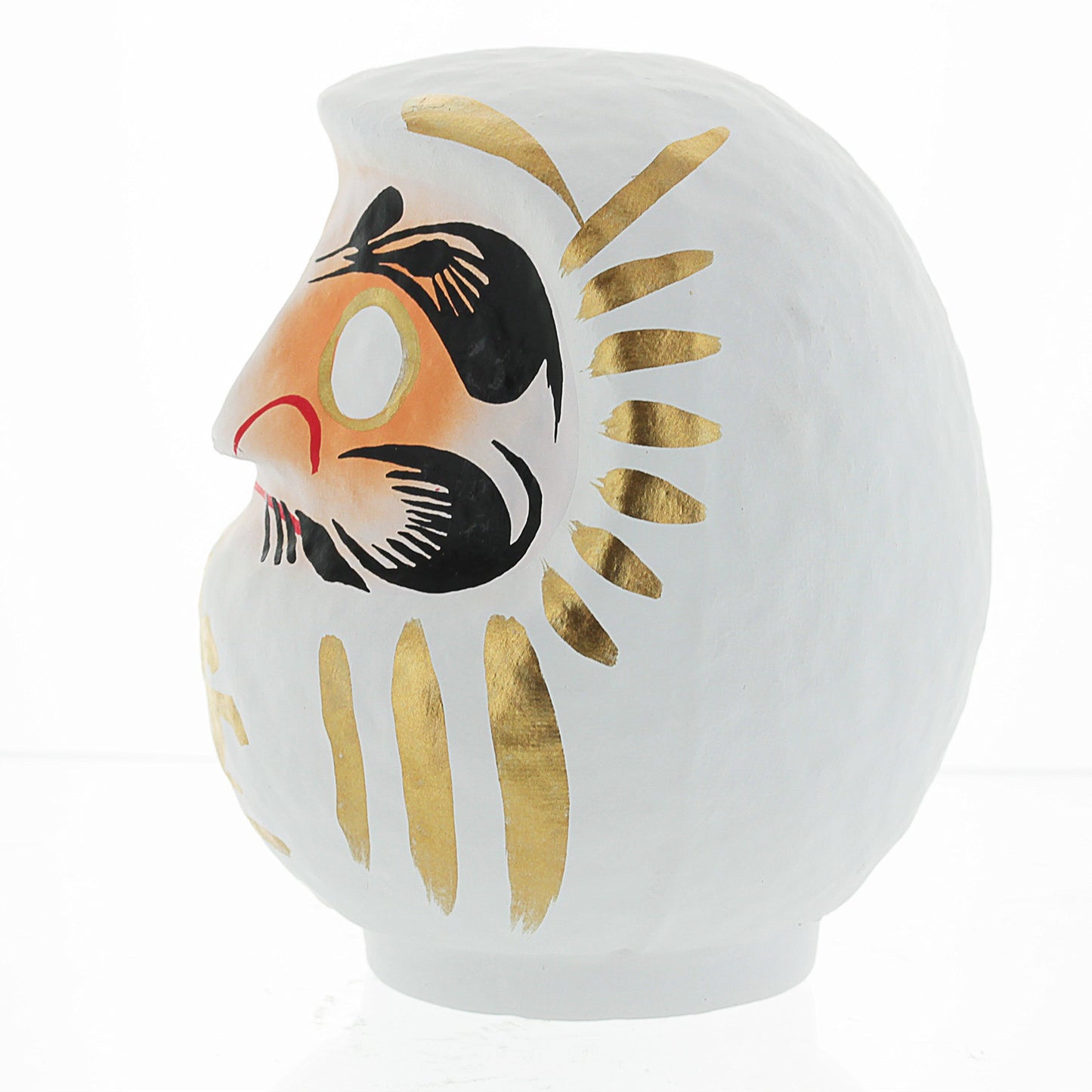 Daimonya Dharma Doll - Made In Japan - Peace & Purity (White, Medium 4.7 Inch)