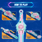 INFINITY NADO Bey Battling Blade Set, Spinning Top & Sword Launcher, 15.4 in, Pink, Model 654117, Ideal for Kids 5-12 Years Old
