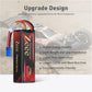 Zeee Premium Series 4S Lipo Battery 5200mAh LCG Hard Case Batttery Height 37mm 14.8V 120C with EC5 Connector for RC Car Truck Ta