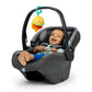 Bright Starts Say Cheeseburger On The Go Teether Activity And Stroller Toy, Baby Teething Toy, Bpa Free, Unisex, 3 Months+