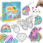 Wahfng Gem Art, Diamond Art Kids Painting Kit -Make Your Own Keychains & Suncatchers - Arts And Crafts For Girls And Boys Ages 6-12 - Best Gift Ideas For Age 4, 5, 6, 7, 8, 9, 10-12, 6-8(Magical)