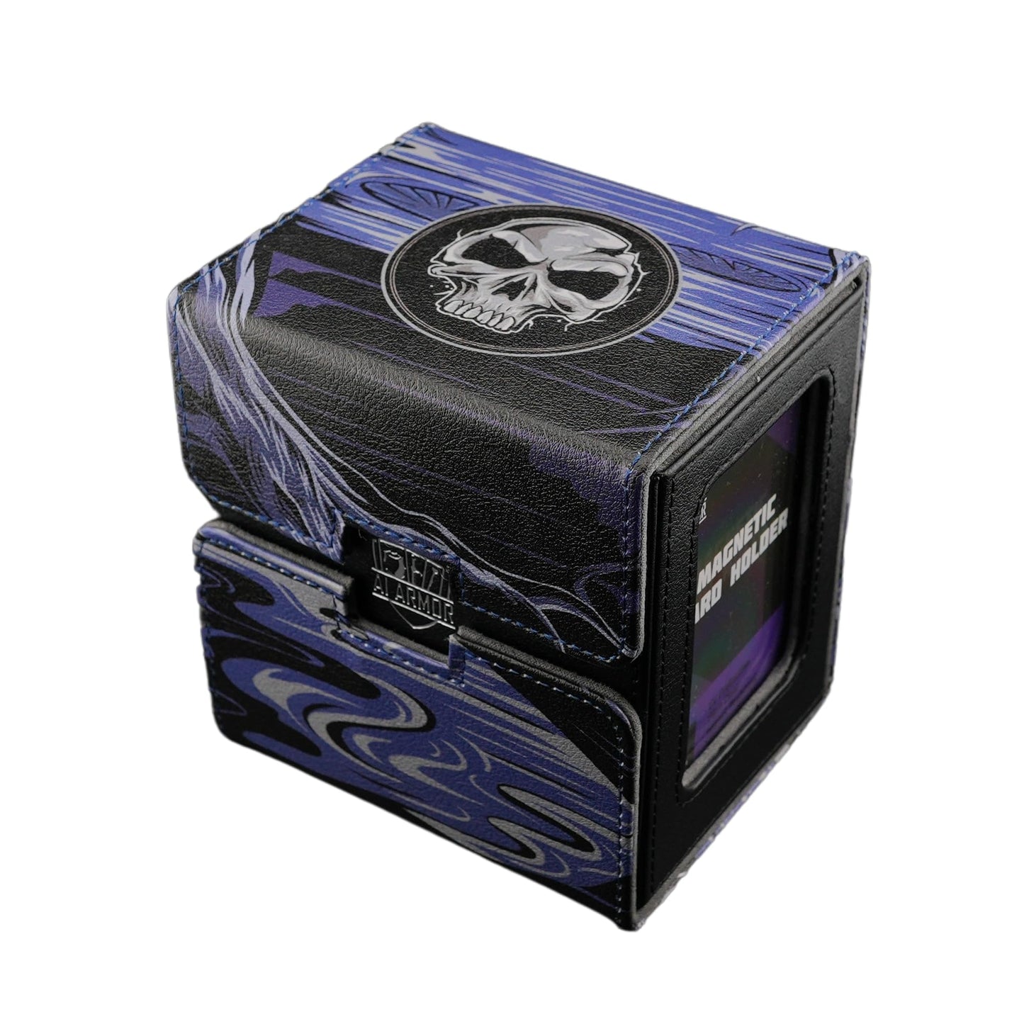 Ai protective covering MTG Commander 100+ Card Custom Art Deck Box With Storage (Swamp)