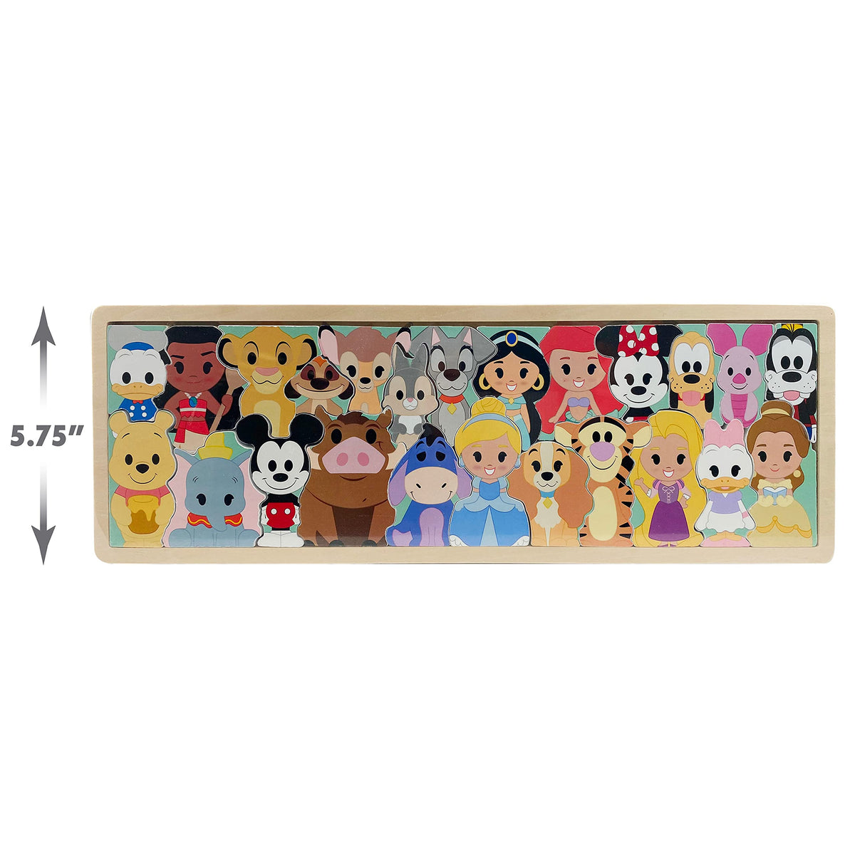 Disney Character Wooden Puzzle Adventure - 25-Piece Fun & Educational Toy
