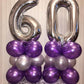 40 Inch Silver 26 Number Balloons Giant Jumbo Huge 26 Or 62 Foil Mylar Helium Number Digital Balloons Silver Birthday Mylar Digi