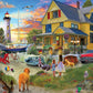 White Mountain My Yellow Beach House Summer Puzzles 500 Pieces Jigsaw Puzzle For Adults