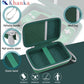 Khanka Hard Travel Case Replacement For Anbernic Rg34Xx Handheld Game Console,Case Only. (Green)