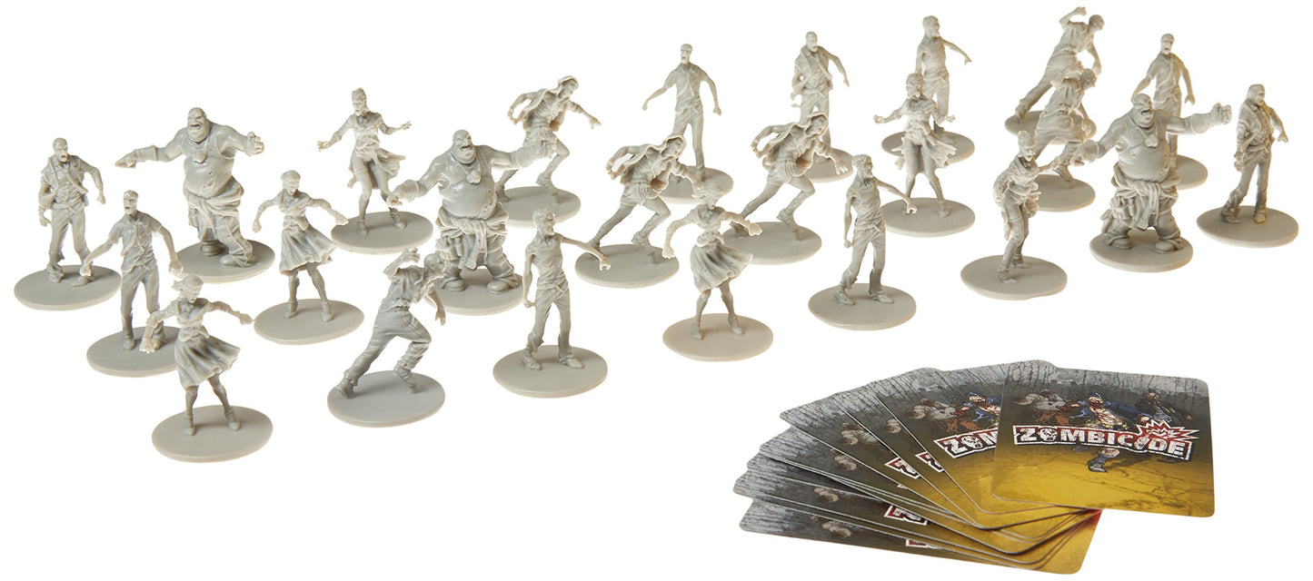 Cmon Zombicide: Box Of Zombies - Set #1: Walk Of The Dead - Expand Your Undead Horde! Cooperative Strategy Game With Tabletop Mi