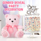 Chalyna 10 Inch Bear Stuffed Animal Gift First Bear Baby Shower Plush Toy For Wedding Birthday Easter Back To School Gift(Pink)