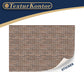 3 Sheets Self-Adhesive Wall Cladding For Dollhouse 1:12 Scale (Brown Bricks)