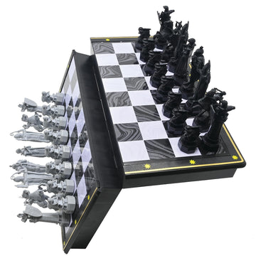 Lexibook - Harry Potter Chess Games, Magnetic And Foldable Chess Board, 32 Pieces, Family Game, Cgm300Hp
