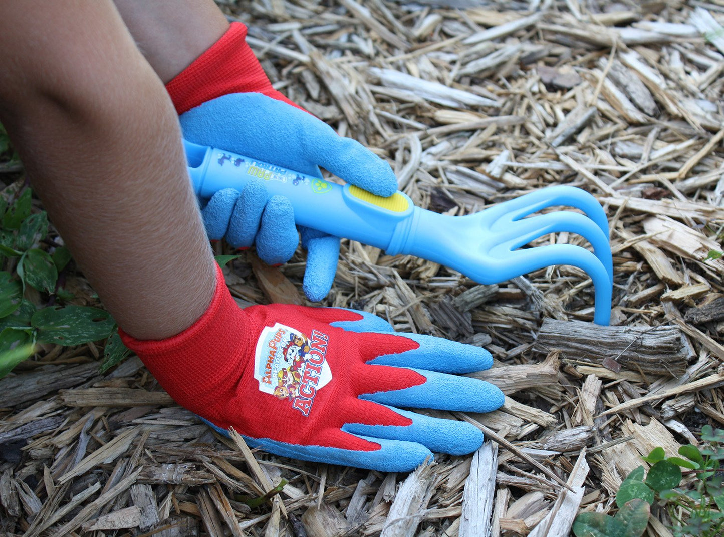Nickelodeon Paw Patrol Kids Garden Gripping Glove, Nickelodeon Paw Patrol Kids Jersey Gloves, 100T