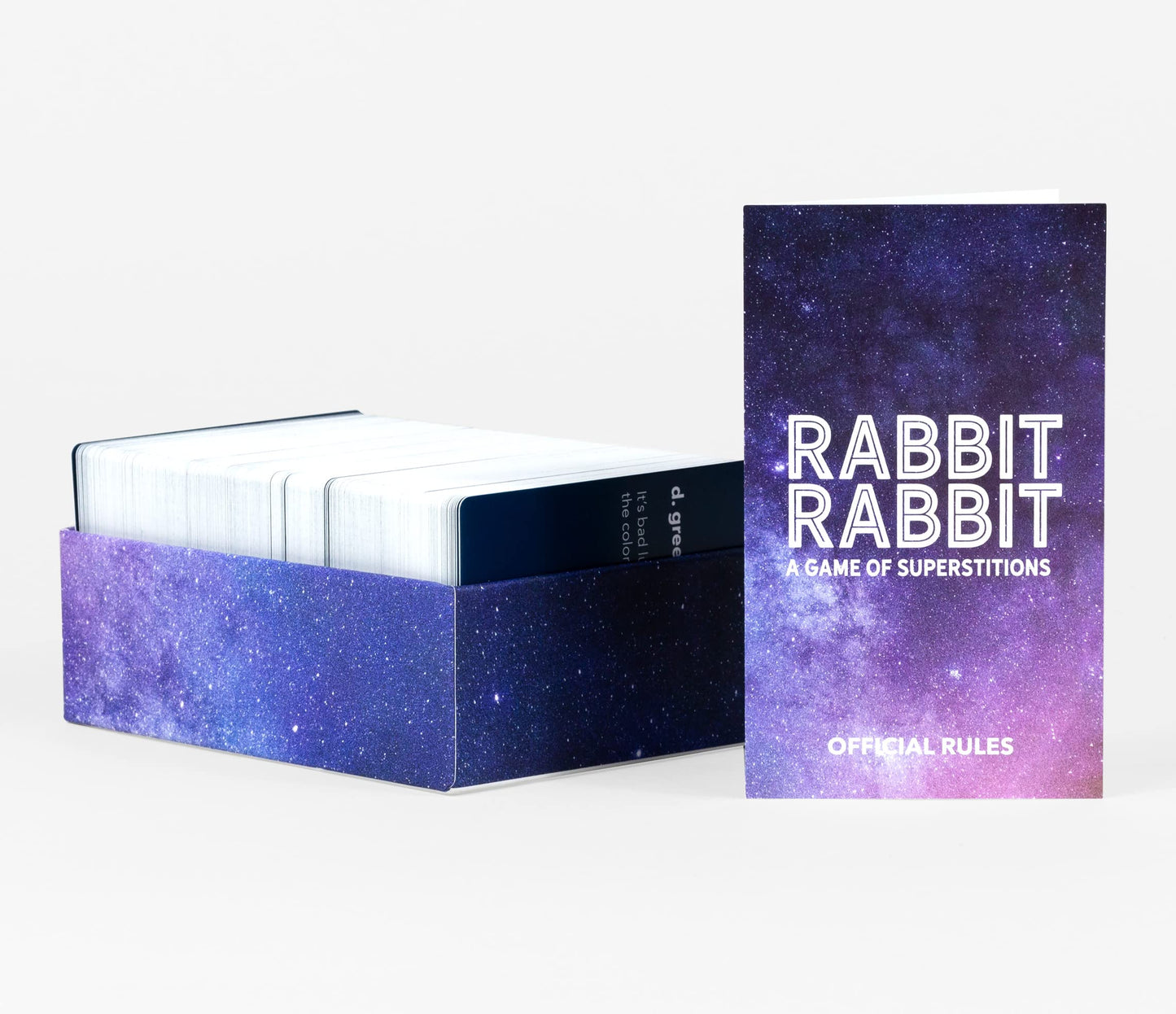 Pink Tiger Games Rabbit Rabbit Card Game - A Fun Game of Superstitions, Pink Color, Family-Friendly, Perfect for Game Nights