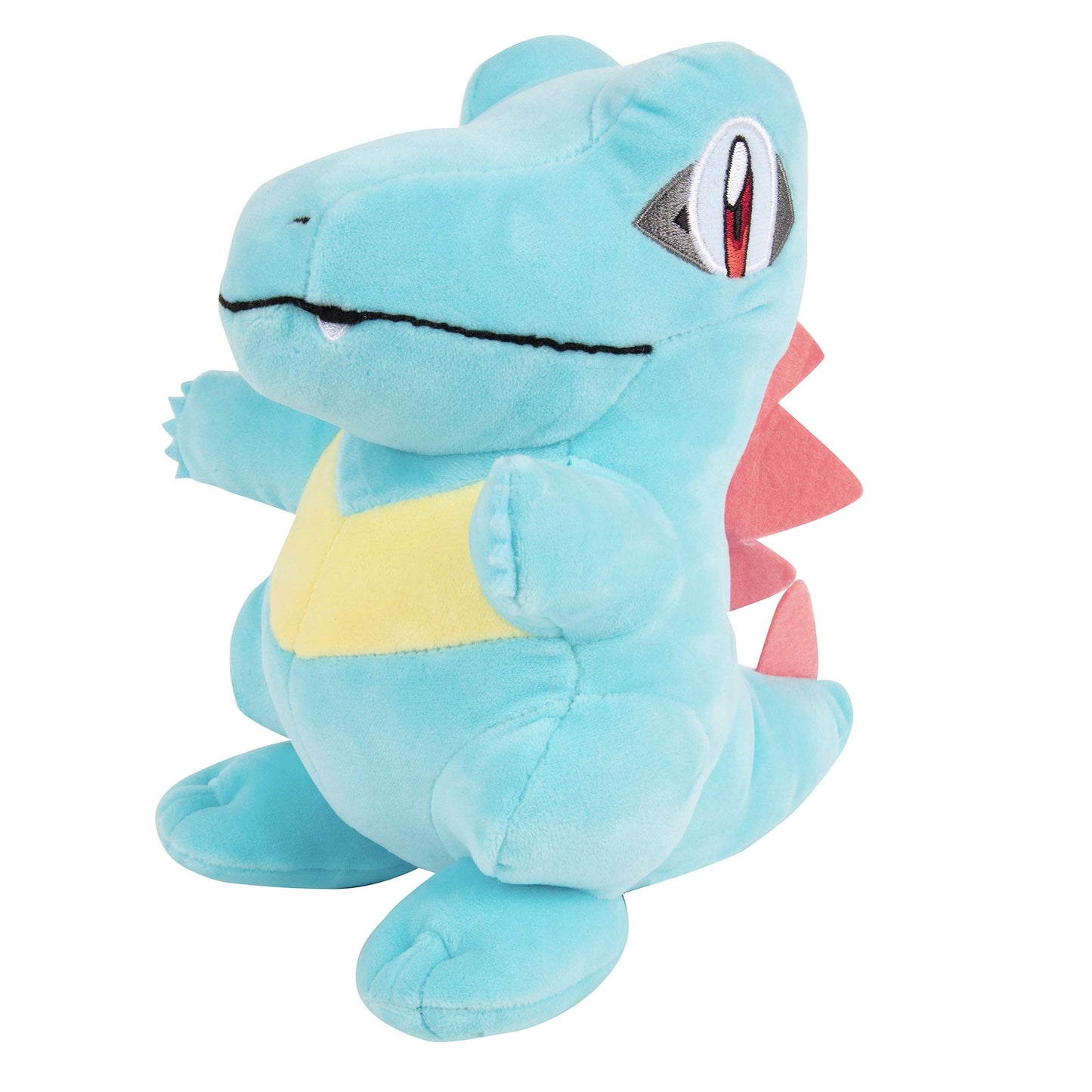 Pokémon 8' Totodile Plush - Officially Licensed - Gold And Silver Starter - Authentic Soft Stuffed Animal Toy Figure - Easter Basket Stuffer Gift For Kids, Boys, Girls - 2+