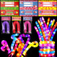 24 Packs Valentine'S Day Gifts For Kids Glow Pop Tubes With Valentine Cards Stress Relief Fidget Toys Valentine'S Party Favors,