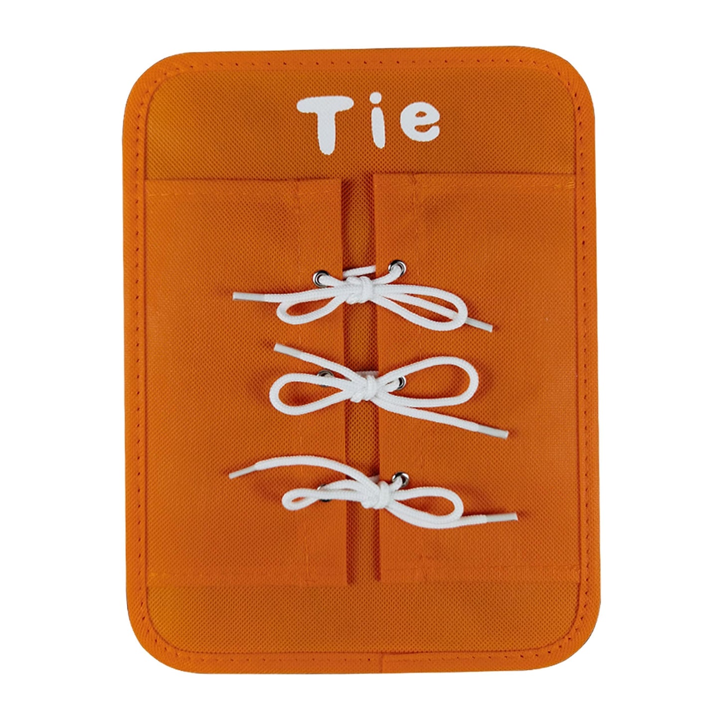 LST LISKTO Dress Learning Boards for Preschool - Teach Buttoning, Buckling, Zipping, and Tying - Medium, Assorted Fabric