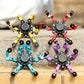 Tozong 4 Pcs Fidget Spinner Sensory Toys,Creative Top Spinning Stress Relief Hand Toy,Transformable Chain Mechanical Spiral Twis