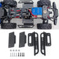 MORLORDY RC Side Pedal Rock Rails Foot Plate Running Board Rock Slides for 1/24 RC Crawler Car Accessories SCX24 Upgrades Parts