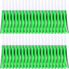 LCPQMZGH 30 Pcs Gold Noise Makers, Metallic Fringed Noise Makers for New Year Party Favor Supplies, Green