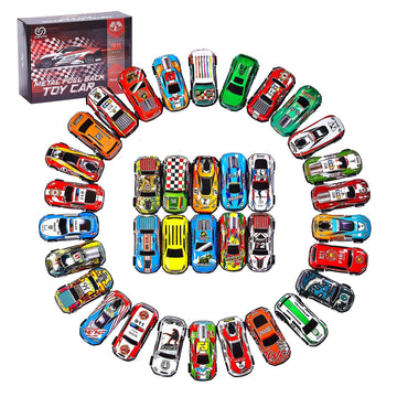 ZHFUYS 36PCS Metal Pull Back Cars Toy for Kids, Toy Cars for Kids Ages 3-8, Race Cars Party Favors for Toddler Toys, Party Favor