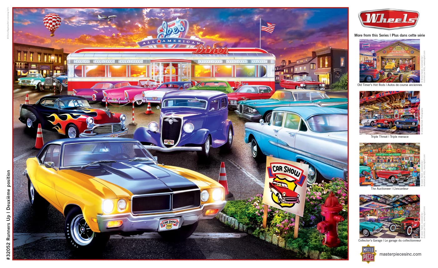 Masterpieces 750 Piece Jigsaw Puzzle For Adults And Family - Runner'S Up - 18'X24'