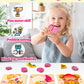 Yetonamr Valentines Wooden Puzzles Gifts For Kids, 4 Pack Toddler Valentines Day Toys For Boys Girls, Valentines Gifts For Kids Classroom, Montessori Toys Valentines Day Party Favors