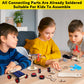 Stem Kits For Kids Age 8-10-12-14, Science Kits For Kids Age 8-12, Stem Toys Gifts For Boys Age 8 9 10 12 13 14, Car Building Science Experiment Projects For Kids 9-12, Solar Power & Engineering Kit
