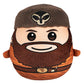 Sleep Squad West Virginia Mountaineers 12'' Mascot Kiri Cloud Plushie - Official Collegiate Plush
