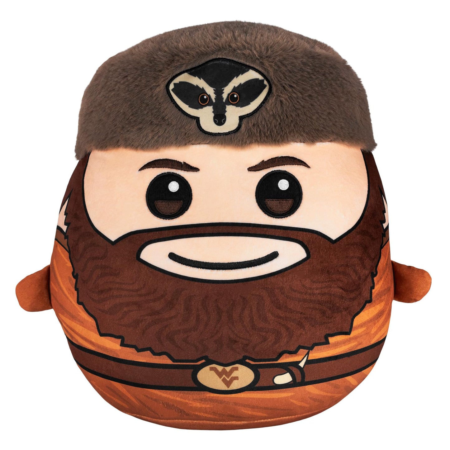 Sleep Squad West Virginia Mountaineers 12'' Mascot Kiri Cloud Plushie - Official Collegiate Plush