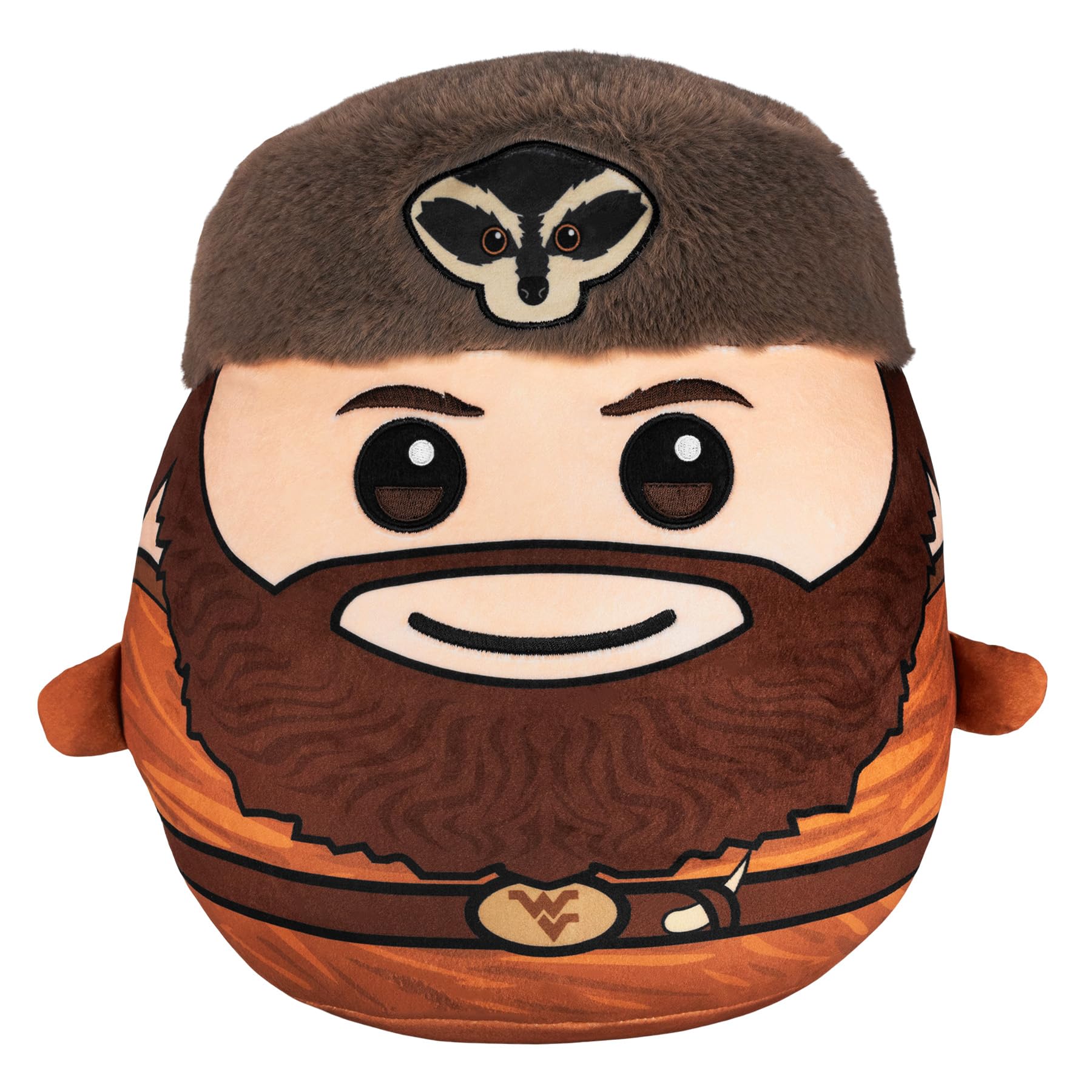 Sleep Squad West Virginia Mountaineers 12'' Mascot Kiri Cloud Plushie - Official Collegiate Plush