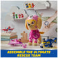 Paw Patrol Skye Plush Toy - 12-Inch Premium Stuffed Animal with Removable Backpack, Multicolor, for Kids Ages 3 and Up