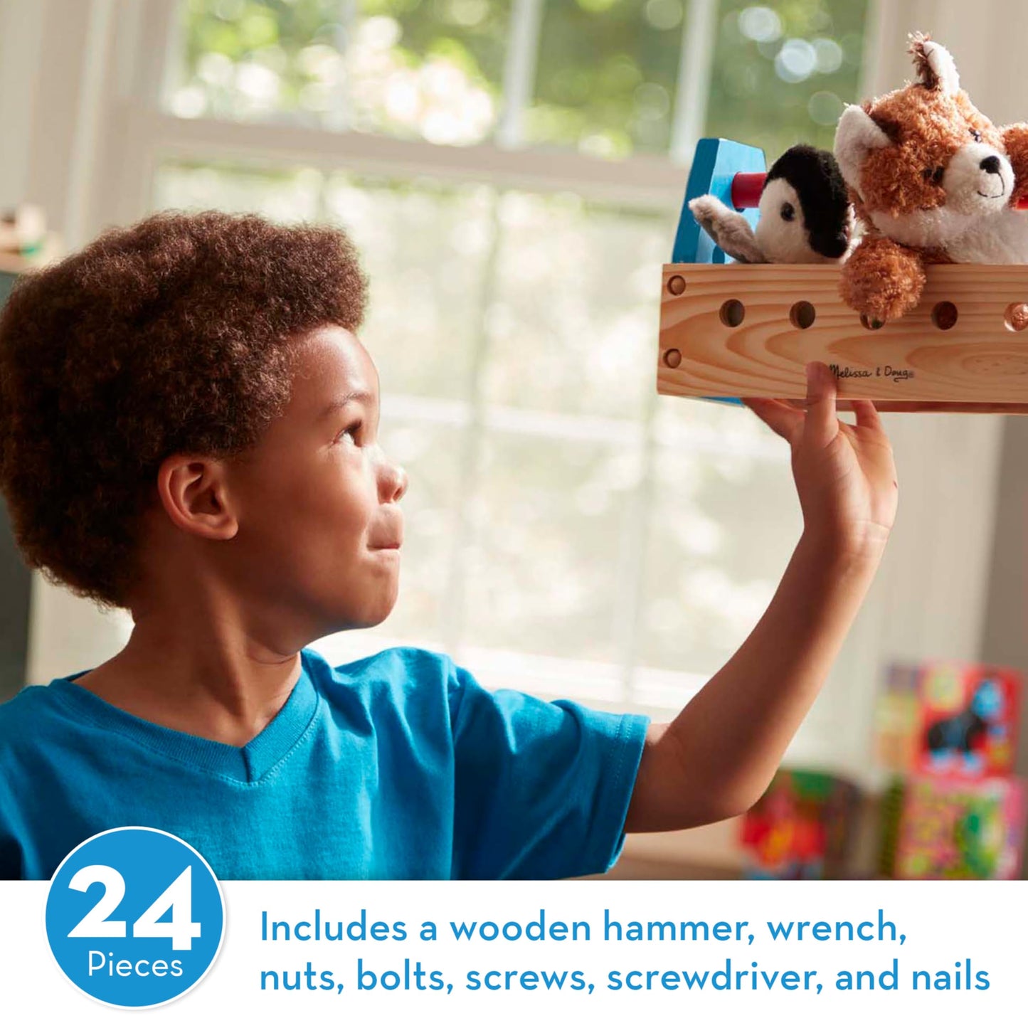Melissa & Doug TAKE-Along Tool KIT (Set of 3)