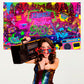 Mocsicka 90s Party Decorations Back to 90s Banner 90s Backdrop Hip Hop Graffiti Background 1990s Party Decorations Backdrop f