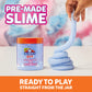Elmer'S Gue Premade Slime, Variety Pack, Includes Clear Slime, Glow In The Dark Slime, Crunchy Slime, 4 Count