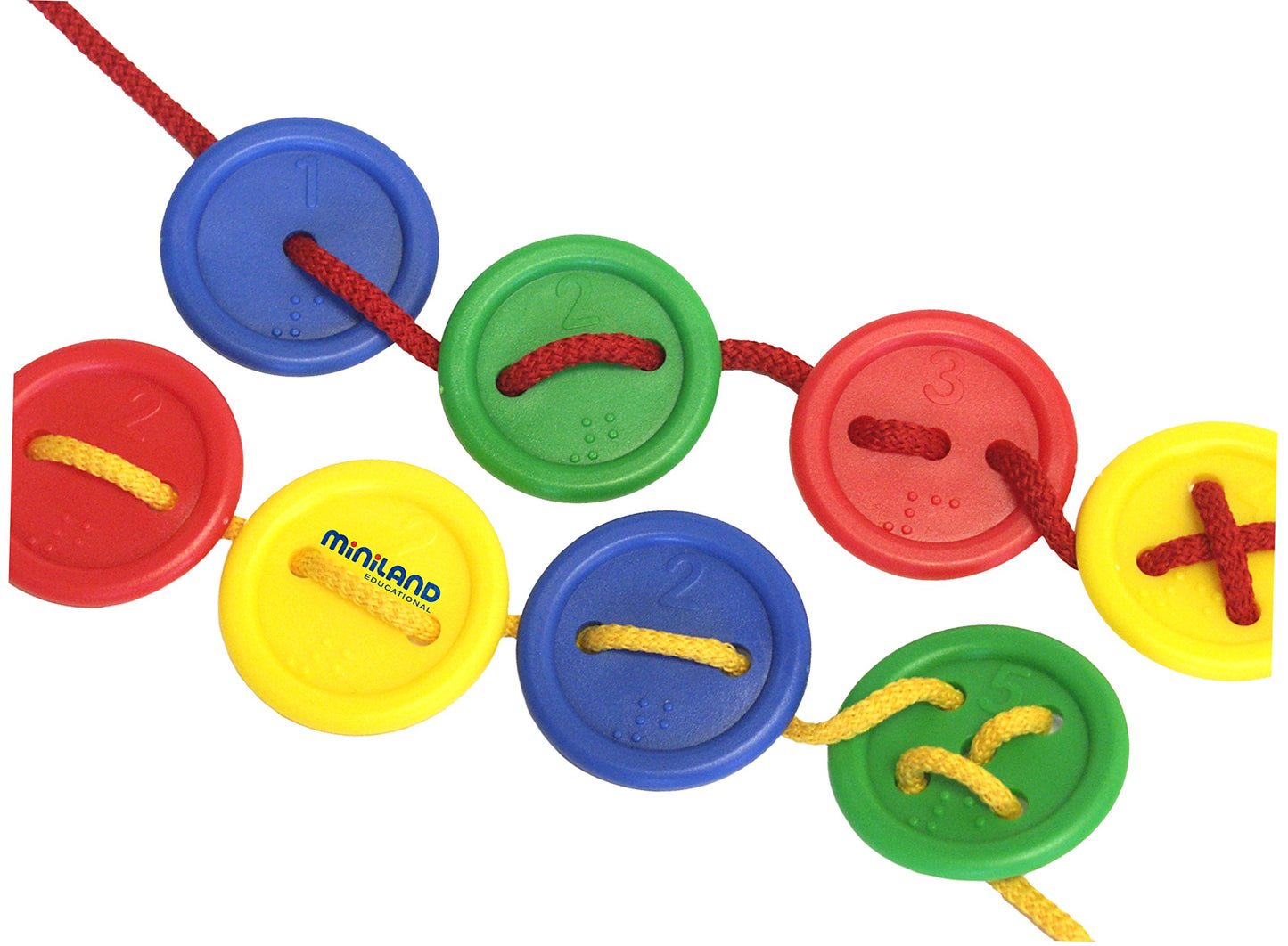 Lacing Buttons: 140 Pieces / Jar