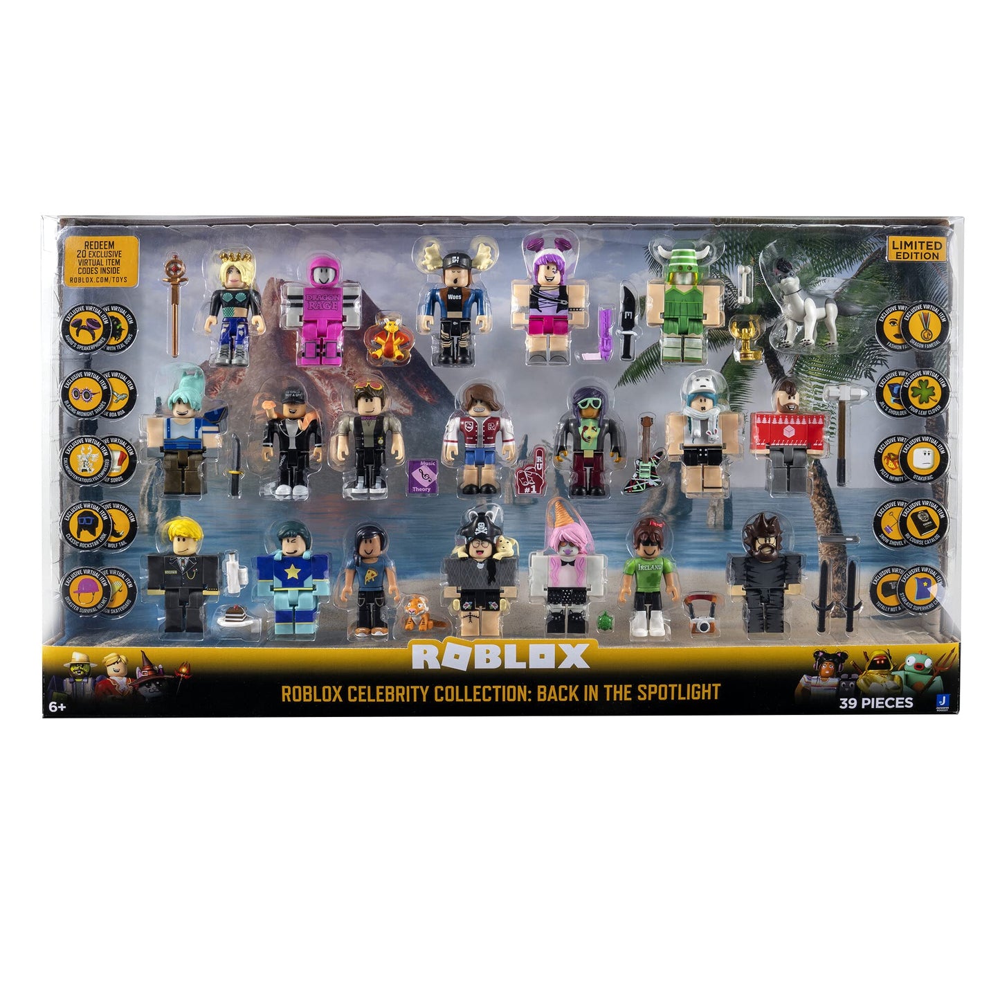Roblox Celebrity Collection - From The Vault 20 Figure Pack [Includes 20 Exclusive Virtual Items]