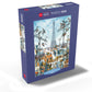 MyPuzzle.com 1000 Piece Jigsaw Puzzle - Eiffel Tower Cartoon - Colorful Cardboard for Adults