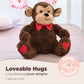 Bearington Monkey Plushies Valentine'S Day Stuffed Animals 6 In Ideal For Valentine'S Gift For Kids