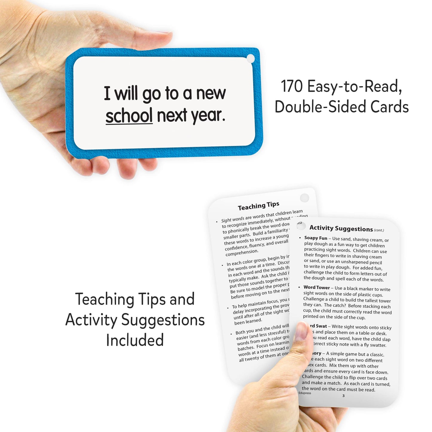 Edupress Sight Words Flash Cards - Level 2