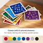 Tektalk 2000 Piece Foldable Puzzle Board With 8 Sorting Trays/Drawers, Jigsaw Puzzle Table With Cover, Storing For 2000, 1500, 1000, 500 Jigsaw Puzzle Pieces